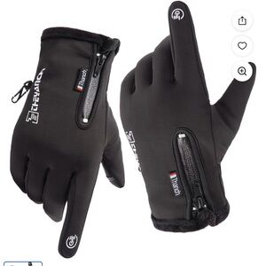 Winter Warm Gloves,Touchscreen Cold Weather Driving Gloves Windproof Anti-Slip